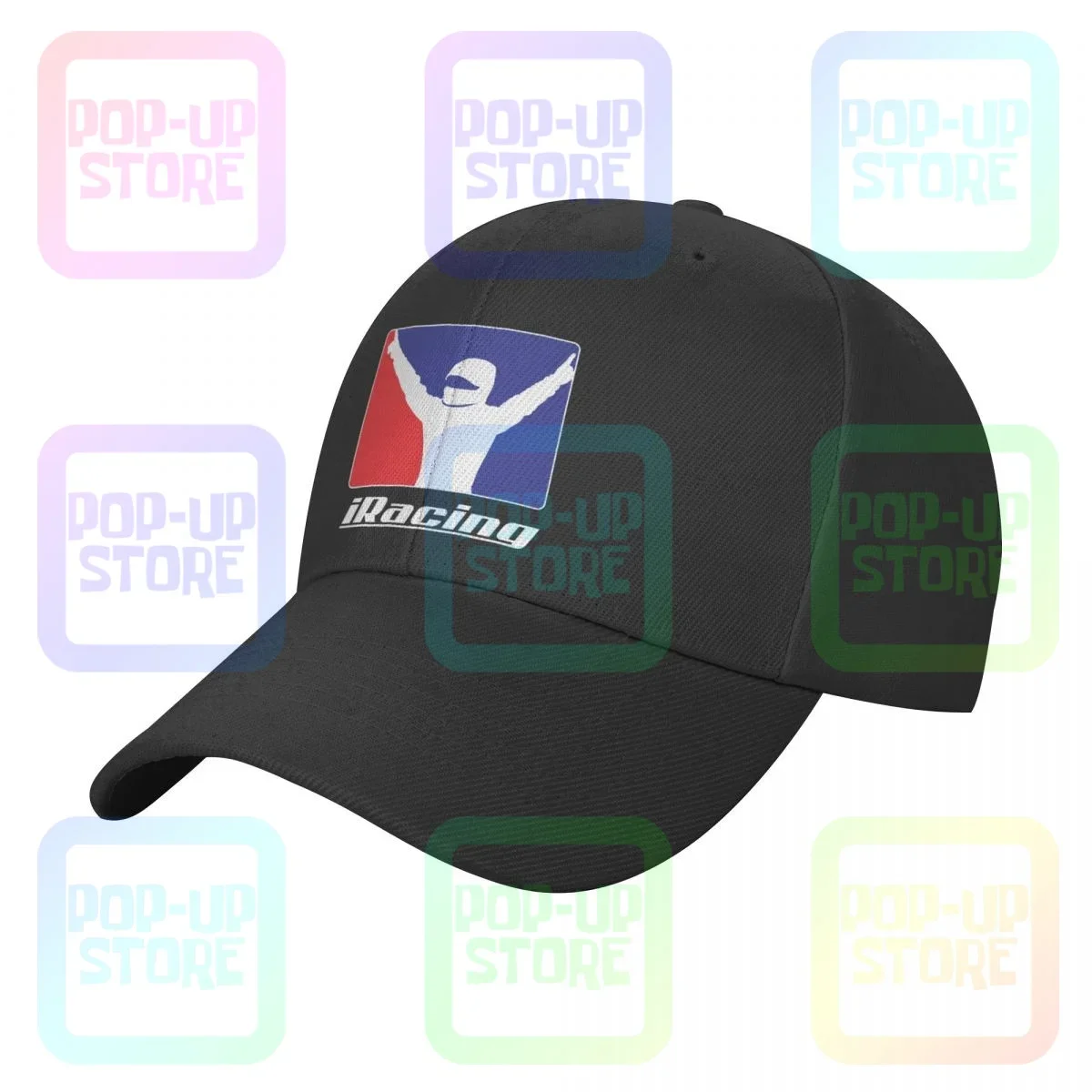 World Of Outlaws Iracing Team Fan Racing Baseball Cap Truck Driver Caps Funny Hip Hop Adjustable