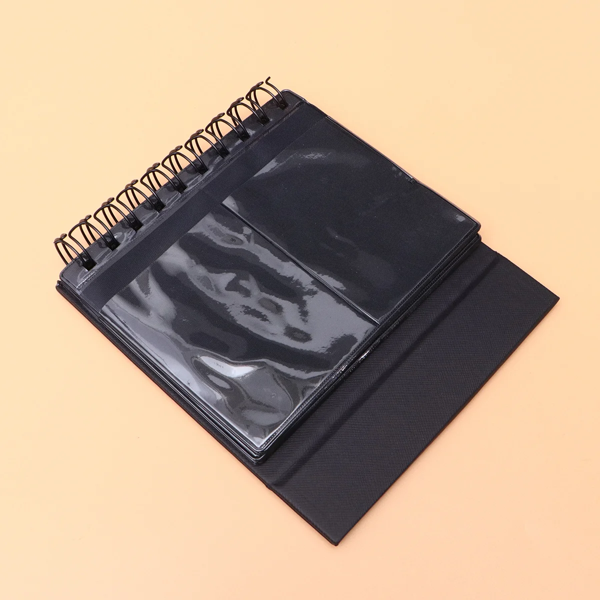 

Black Desk Calendar Photo Album High Capacity Memory Keepsake For Wedding Anniversary Valentine Mother'S Day Gift