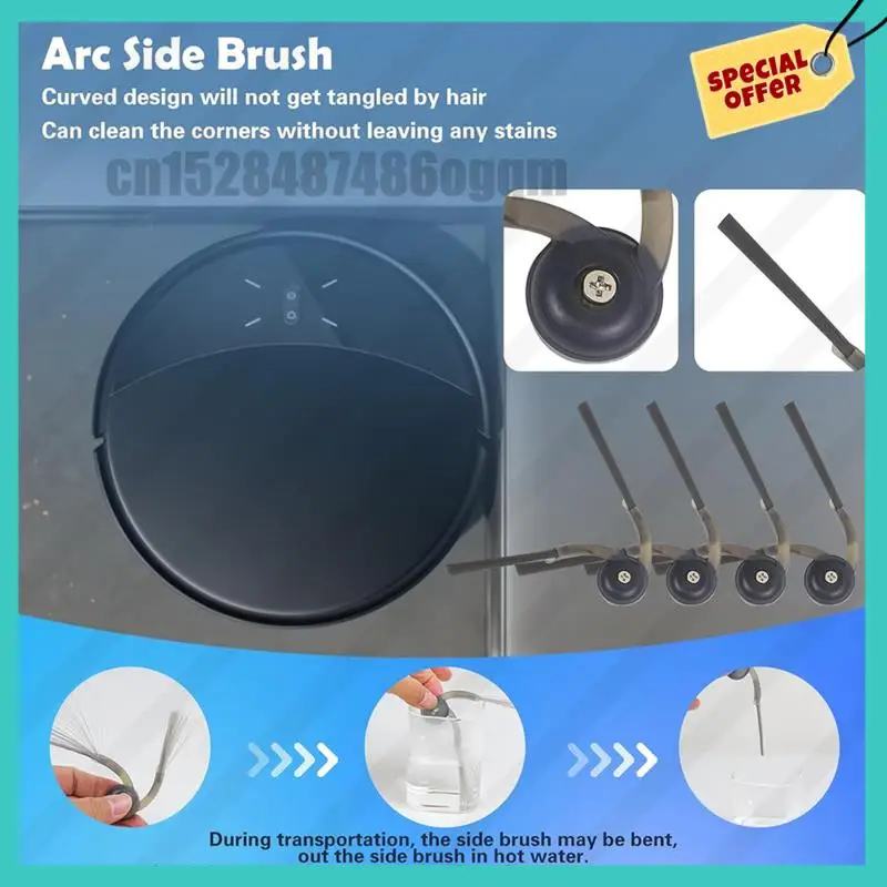 -ABJZ Replacement Parts For Roborock Saros 10R / G20S Vacuum Cleaner Main Side Brushes HEPA Filter Mop Pads Dust Bag