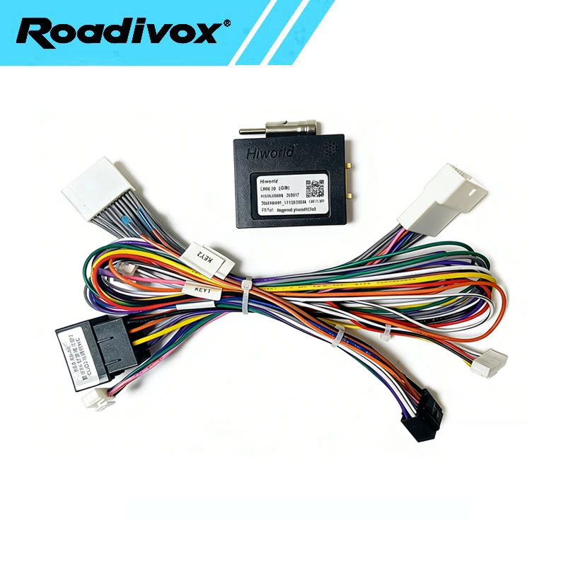 Car Radio Wire Harness Power Adapter Canbus decorder For Renault Megane 2 Clio 3 Turkish Ver 16pin Android Stereo GPS ISO Cable