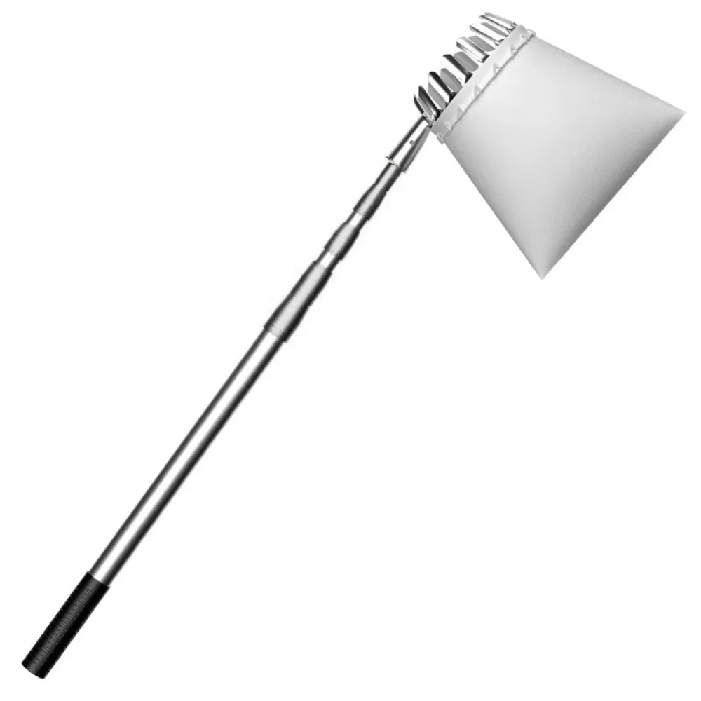 

2m Fruit Picker Pole with Basket Telescoping Adjustable Fruits Picker Tool Fruits Catcher Tree Picker for Apple Mango Lemon