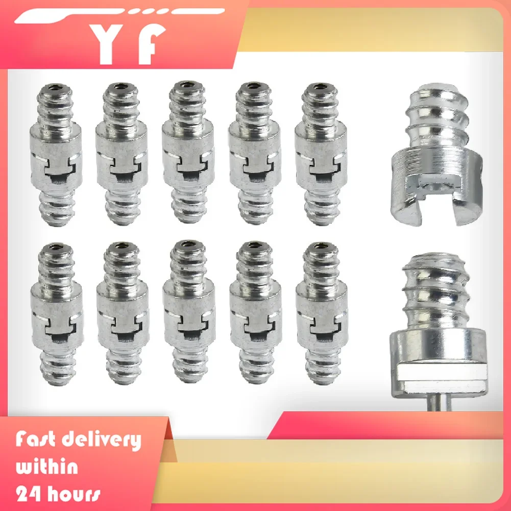 

20pc 16mm Spring Male And Female Join Connector For Electric Pipe Dredge Machine Carbon Steel Electric Drill Male And Female