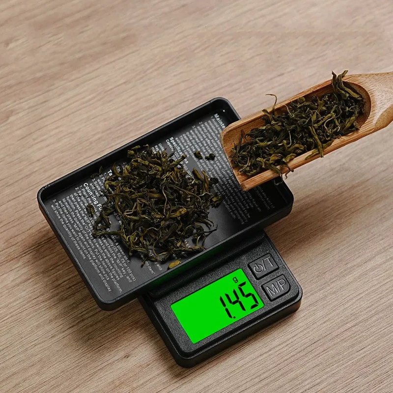 100/1000g 0,01g Mini Digitalwaage Hochpräzise Elektronische Taschenwaage Schmuckwaage Küchenwaage Tragbare Elektronische Waage – Detail 4