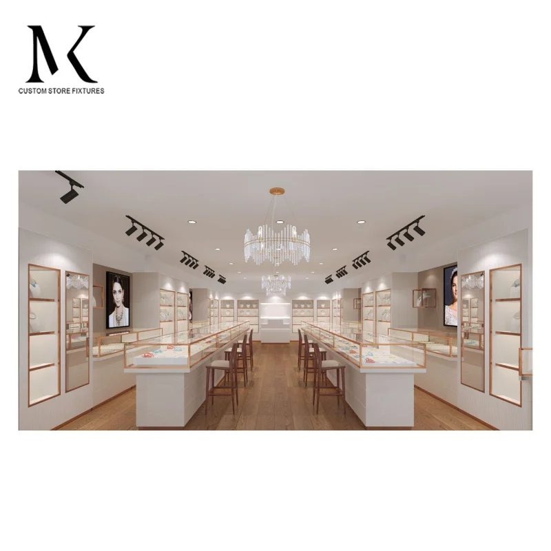 Custom. Lishi jewelry display showcase, glass display showcase jewelry, jewelry showcase display sets