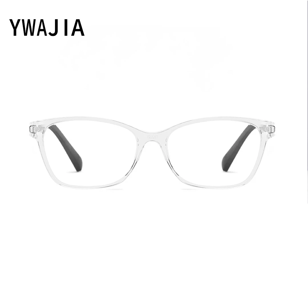 

Anti Blue Light Magnification Glasses Women Clear Lens Reading Glasses Multi-focus Anti-Scratch Presbyopic Glasses