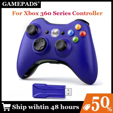 2.4G For Xbox 360/Xbox 360 Slim/Pc/Steam Gamepad Wireless/Wired Controller Supports Gamepad For Pc Game Controller Joypad