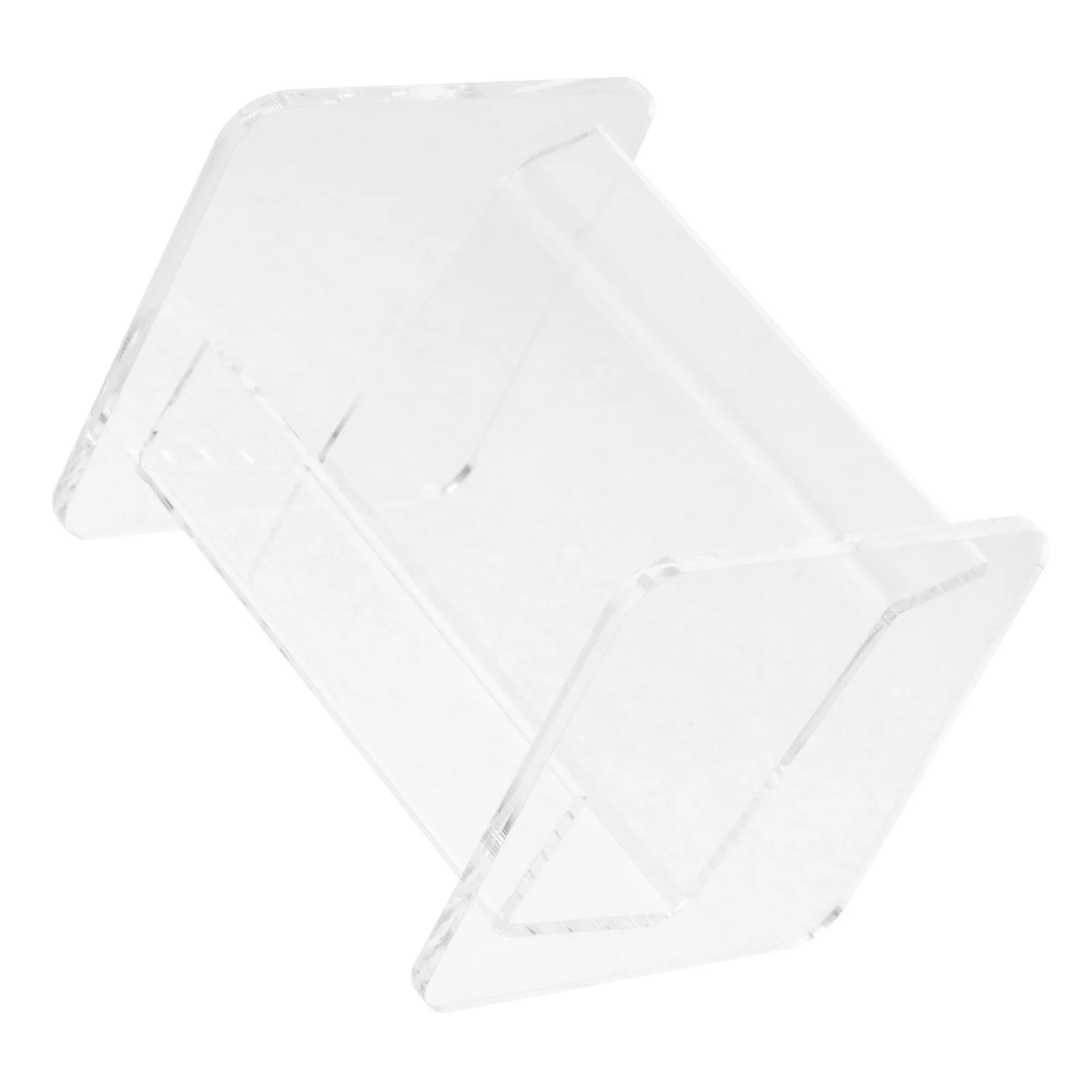 

Business Card Holder Transparent Acrylic Desk Display Large Capacity Name Card Stand Organizer Cards Holder Name Cards Rack