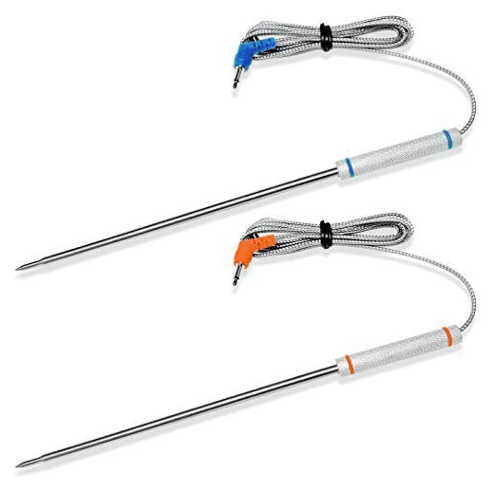 2-Piece Precision Meat Temperature Probe Set For Thermopro Models TP25 TP27 TP28 Meat Food Temperature Probe Type Digital Kitche