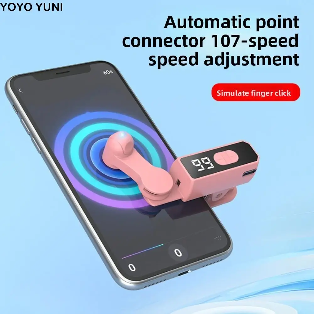 

Continuous Screen Auto Clicker Screen Touch Phone Tap Auto Clicker Device Adjustable Portable Auto Like Tap Device Smart Phone