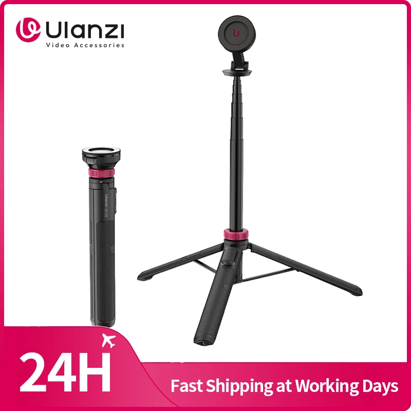 Ulanzi MT-84 Magnetic Tripod Portable Selfie for iPhone 15 14 13 Pro Pro Max for Live Streaming Vlogging