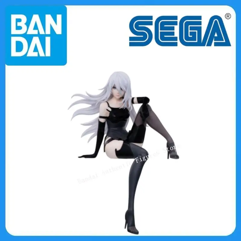 En Stock, Figura Original SEGA NieR:Automata Ver1.1a YoRHa Tipo A N.° 2 Premium Chokonose, Figura de Anime, Kit de Garaje, Anime, Dibujos Animados
