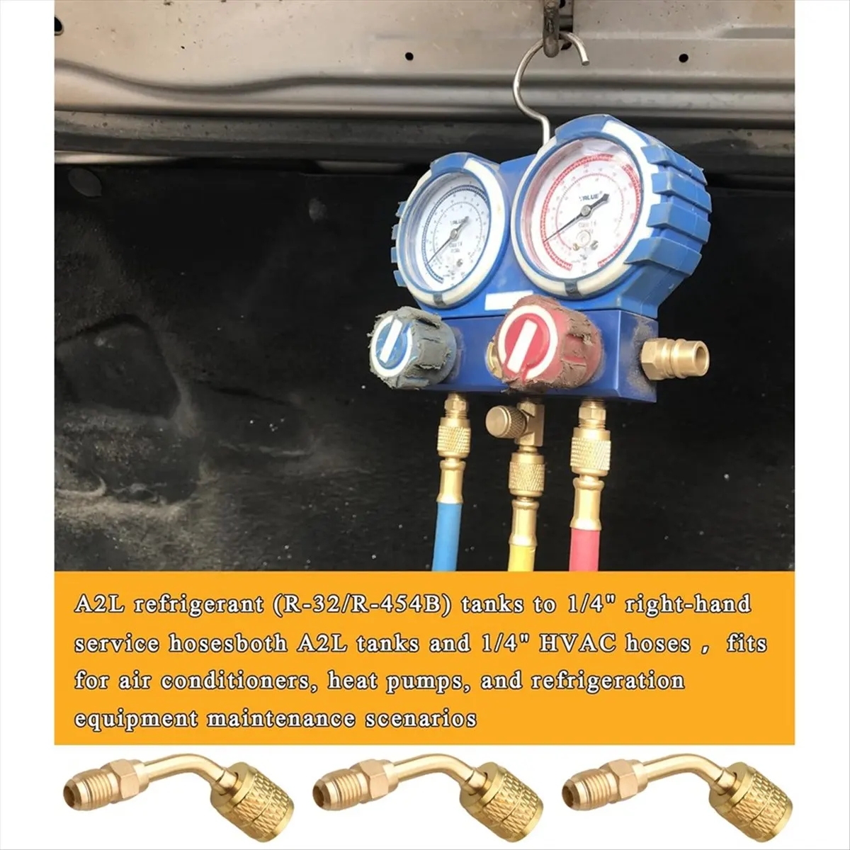 3Pcs A2L R-32 R-454… - image