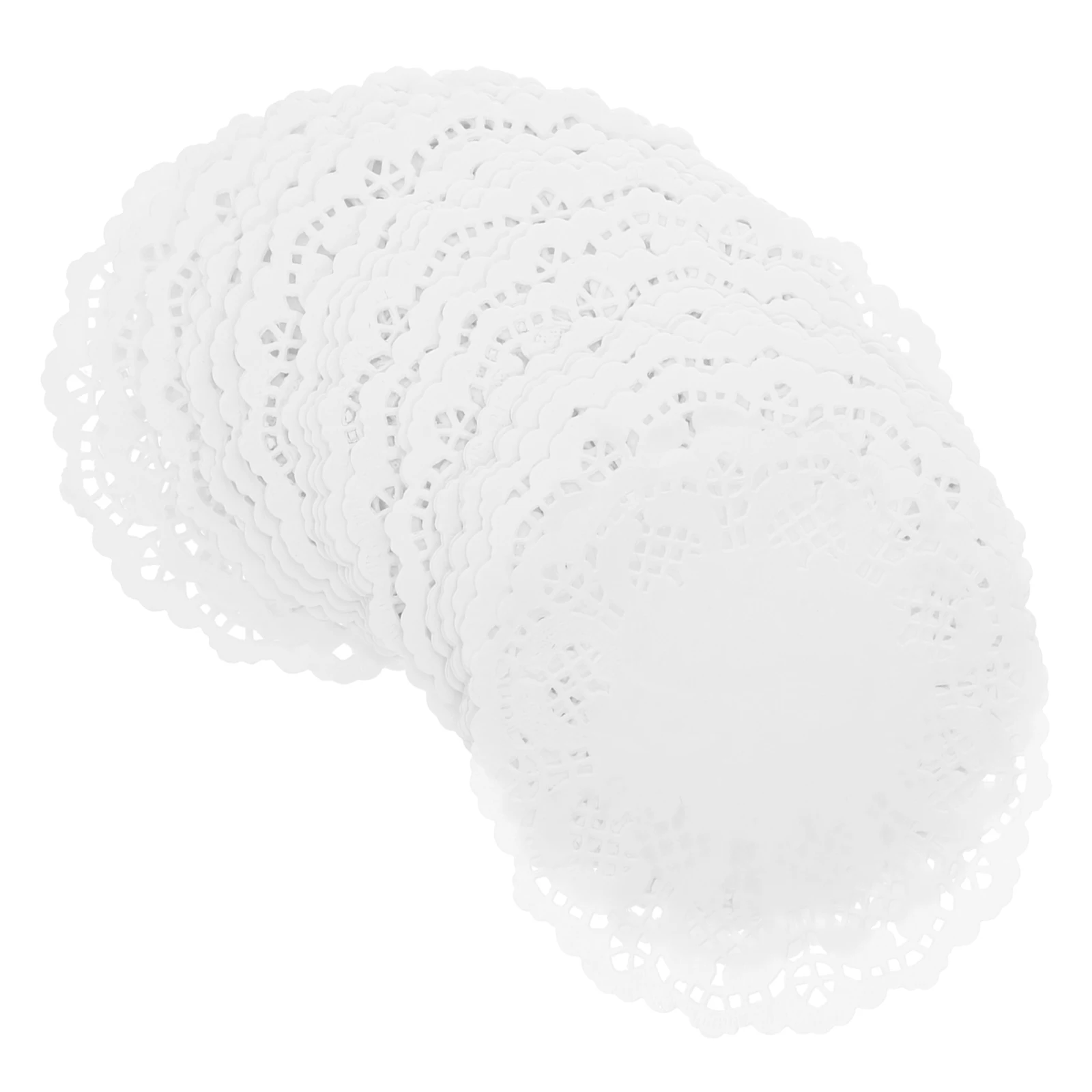 

140 шт. 5,5-дюймовые круглые бумажные салфетки для тортов, десертов, промокательных подушечек для масла, посуда, украшения, бумажные салфетки, подушечки для упаковки тортов