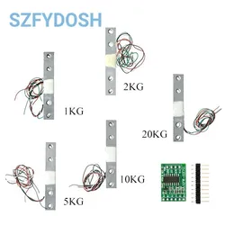 計量用圧力センサー,アルミニウム合金,1kg,2kg,5kg,10kg,20kg,hx711,電子スケール,YZC-133