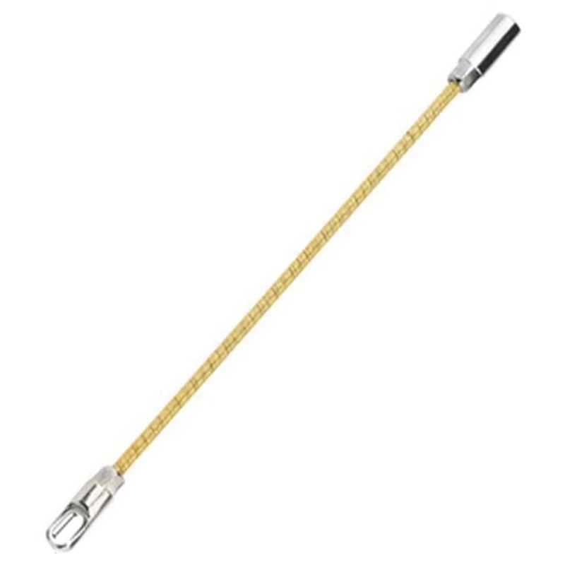 ABMO Electrician Professional Automatic Threader Connector Cable Elastic Threader Repair Fast Cable Puller Auxiliary Tool