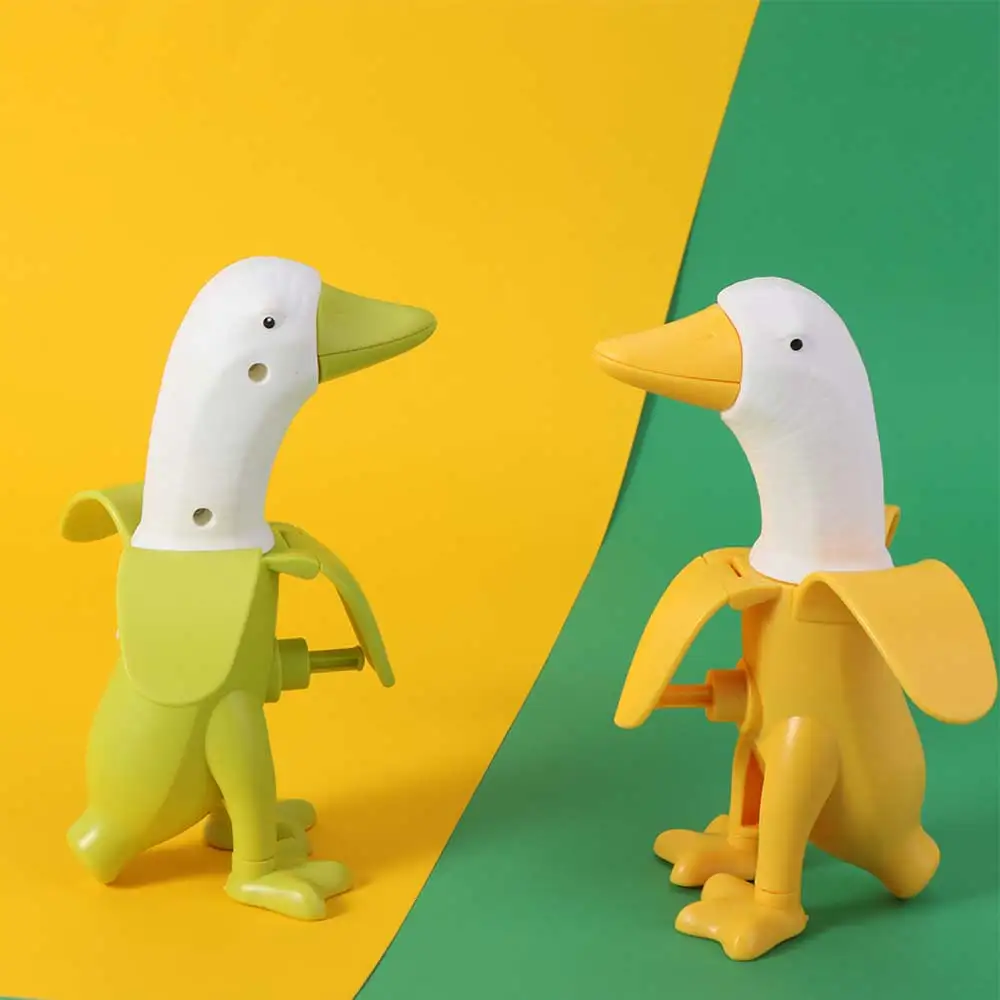 Splashing Spray Banana Duck Water Toy Handheld Easy To Fill Water Spray Toys Plastic Cute Water-Sprinkling Toy Party Favors