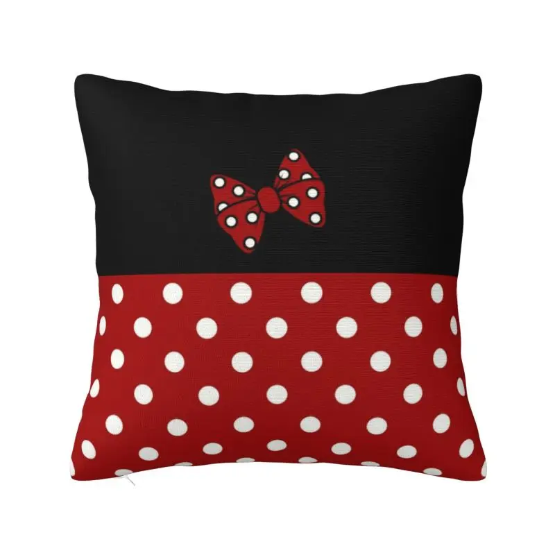 Nordic Style Mickey Minnie Mouse Cushion Covers 45x45cm Soft Pillow Case for Car Square Pillowcase Home Decor