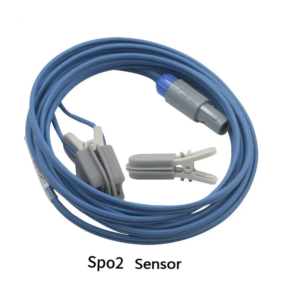 Am6100 Veterinary Monitor Accessories Can Handle Animal Vital Signs: PR, HR, NIBP (Blood Pressure) SpO2, Breathing TEM