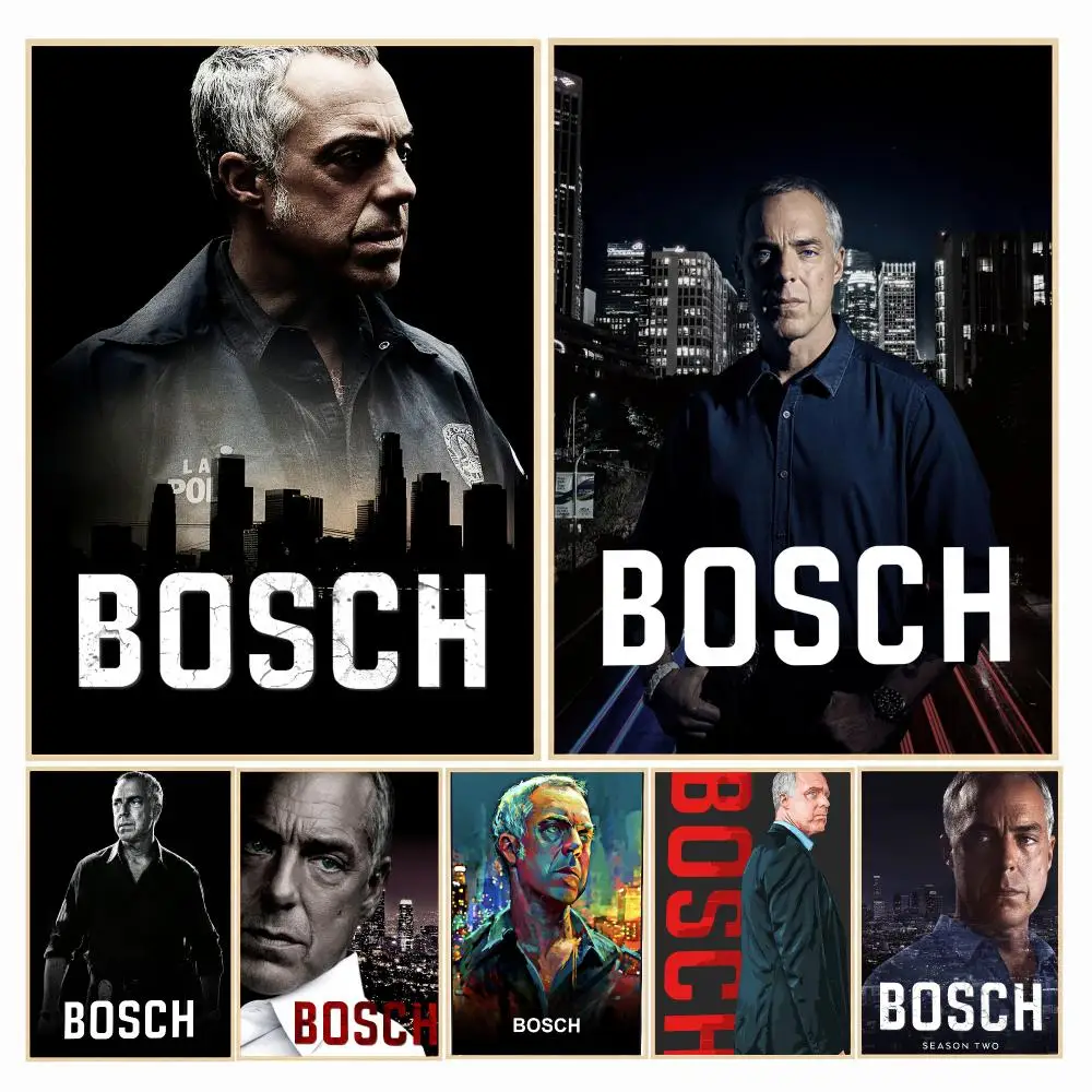 tv series B-Bosch-H Painting Calligraphy Boho Botanical Decor for Living Room Elegant Home Style