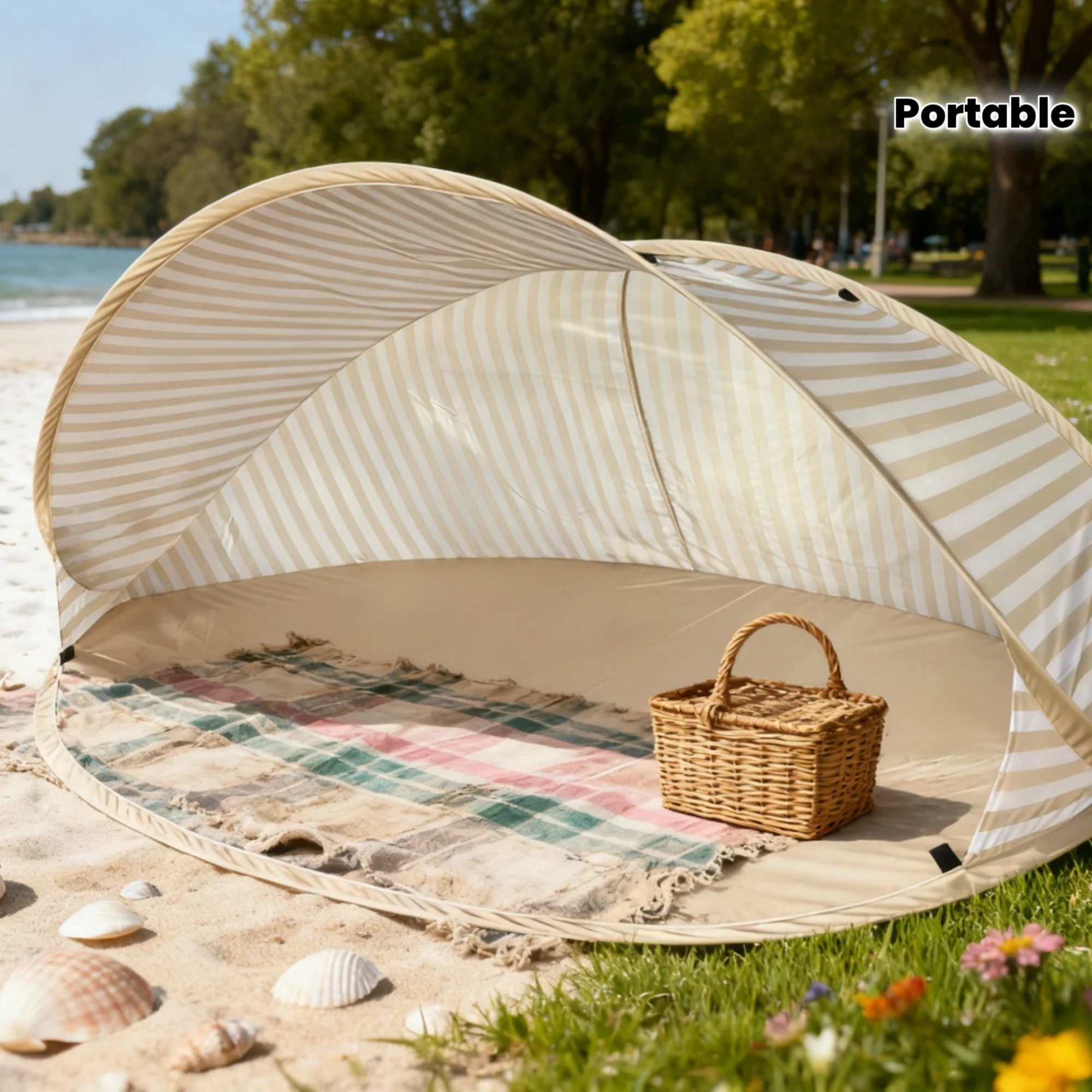 Outdoor Adventure Tent - 2 Seconds Instant Pop Up Beach