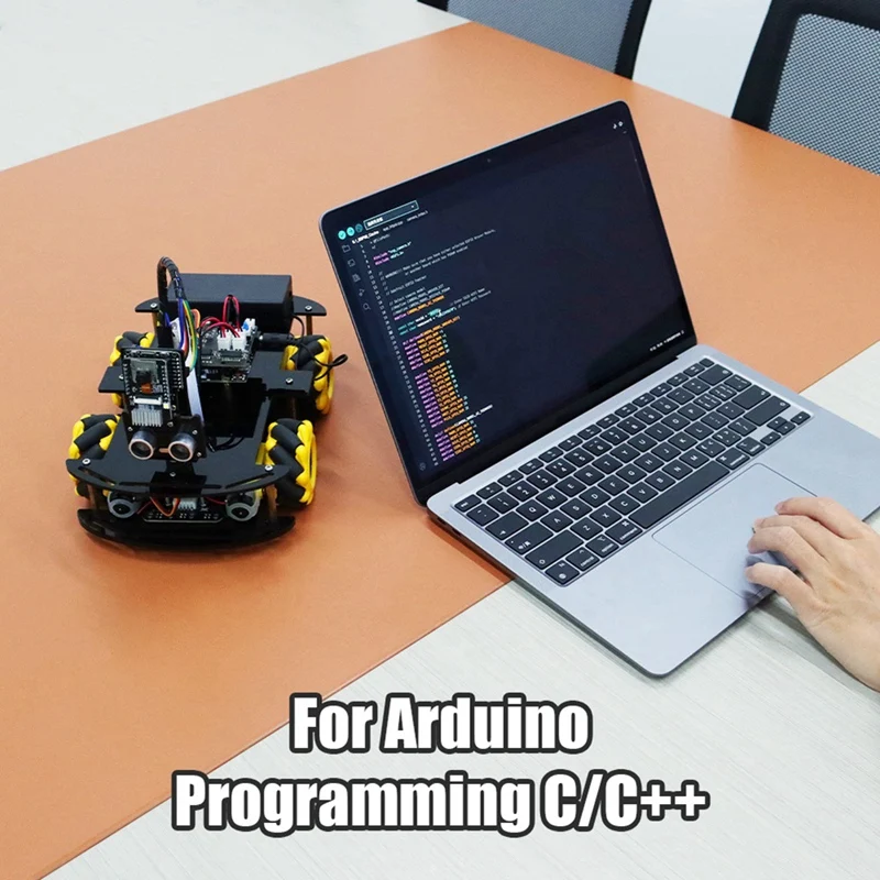 Kit de arranque robótico para coche, aprendizaje y desarrollo de automatización inteligente, Kit completo de plástico para programación Arduino