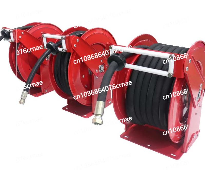 Air Water Washer 100 Ft 3/8 Inch High Pressure Hose Reel