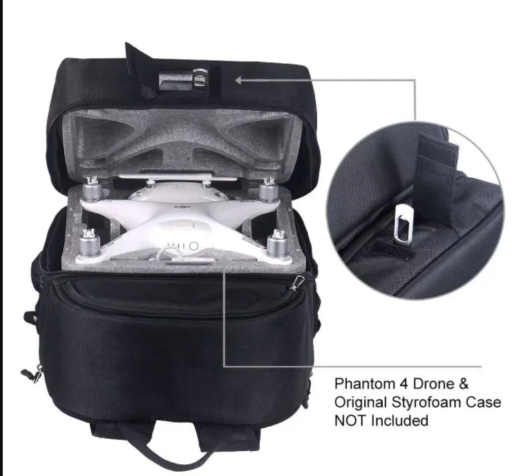 For Smatree Hot Sell Backpack for DJI Phantom 4 Quadcopter Drone and Accessories Travel Bag