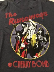 The Runaways Band Gift For Fan S to 5XL T-shirt Summer cotton luxury brand retro oversizedAnime Graphic T-shirts for Men Clothin