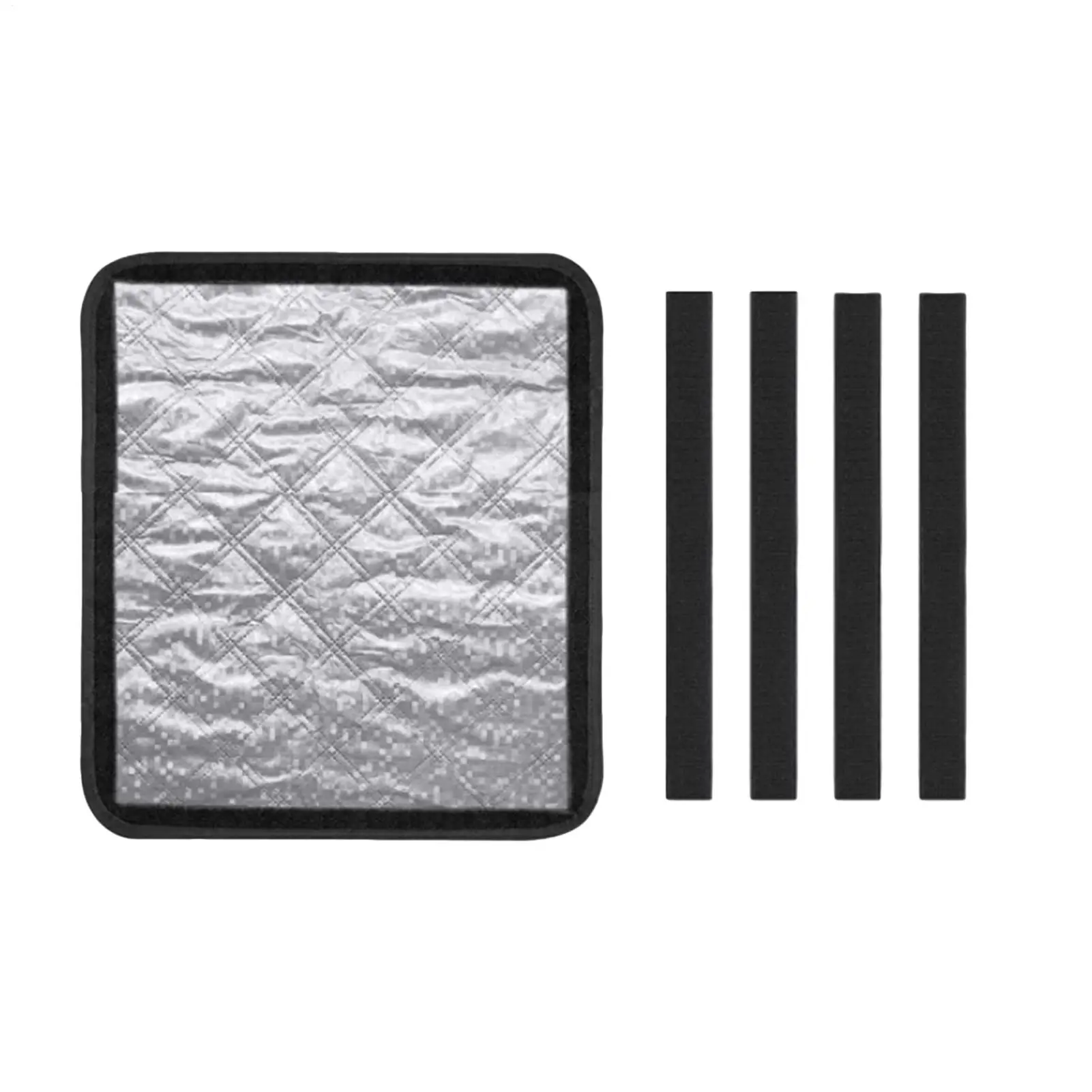 Sunroof Screen 16x16 Inch Reflective Privacy Heat Insulation Blackout Camper Window Shades Sun Cover For Van Motorhome Trailer