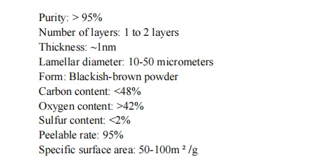 High Quality Graphene Single-layer Graphene Oxide Powder for Sale in China at Factory Price Conductive Graphene Powder