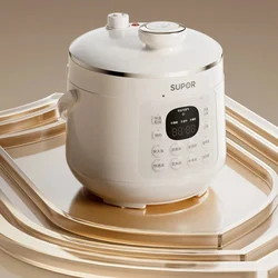 DK130: Compact Electric Pressure Cooker, 13 Person Automatic HighPressure Rice Pot, MultiPurpose Smart Cooker for Small