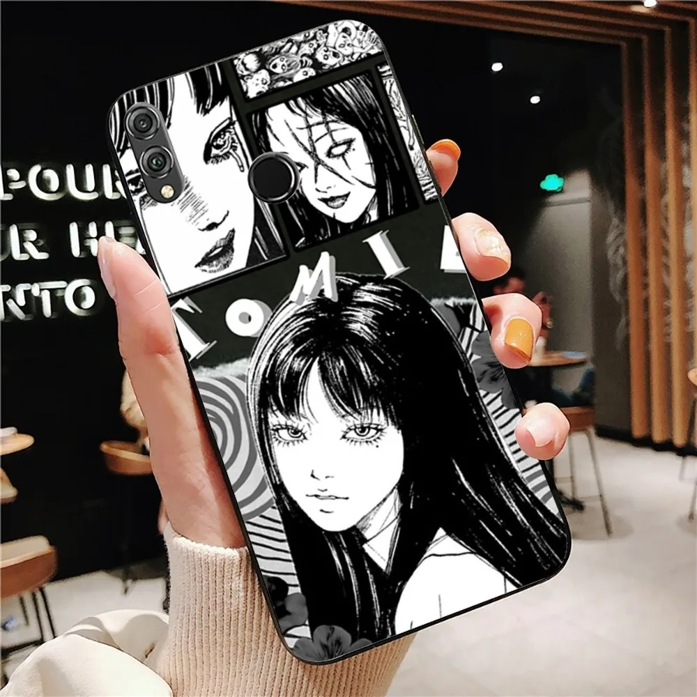 Horror Junji Ito Phone Case For Huawei Honor 10 Lite 9 20 7A 9X 30 50 60 70 Pro Plus Soft Silicone Cover