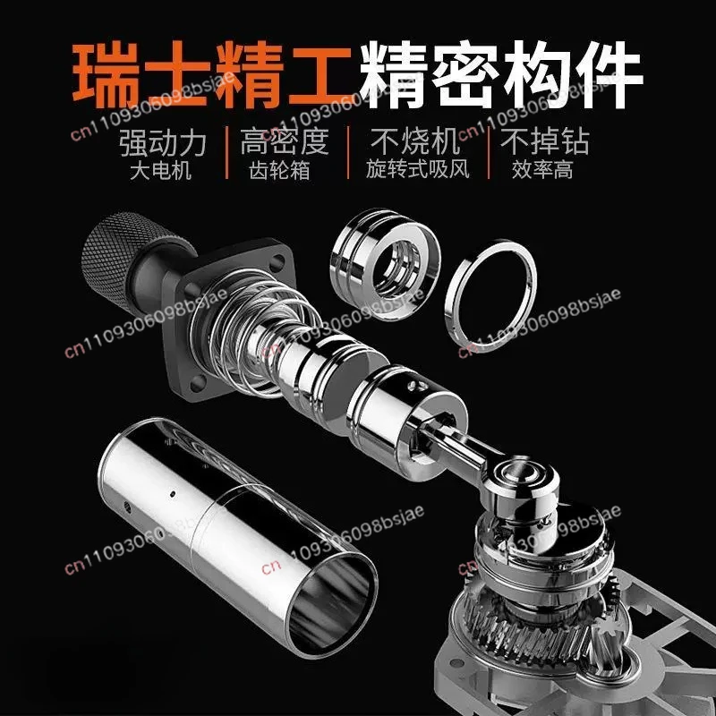 High-power electric pickaxe single-use heavy-duty wall demolition powder crushing industrial-grade wall insertion, wire grooving