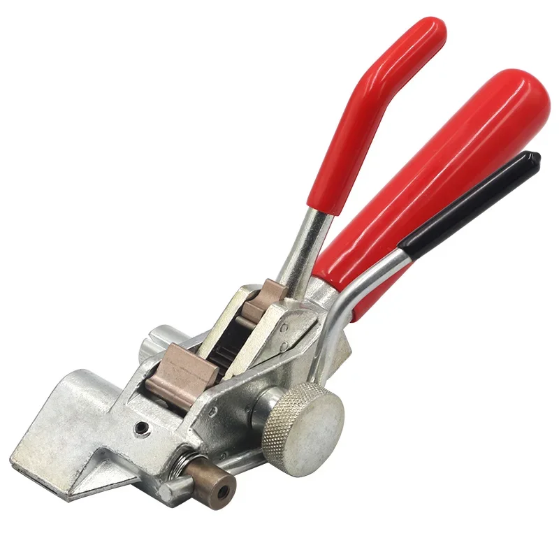 Ratchet Stainless Steel Cable Tie Pliers Strapping Machine Steel Cable Tie Tightener Cable Tie Gun Strapping Tightening Tool