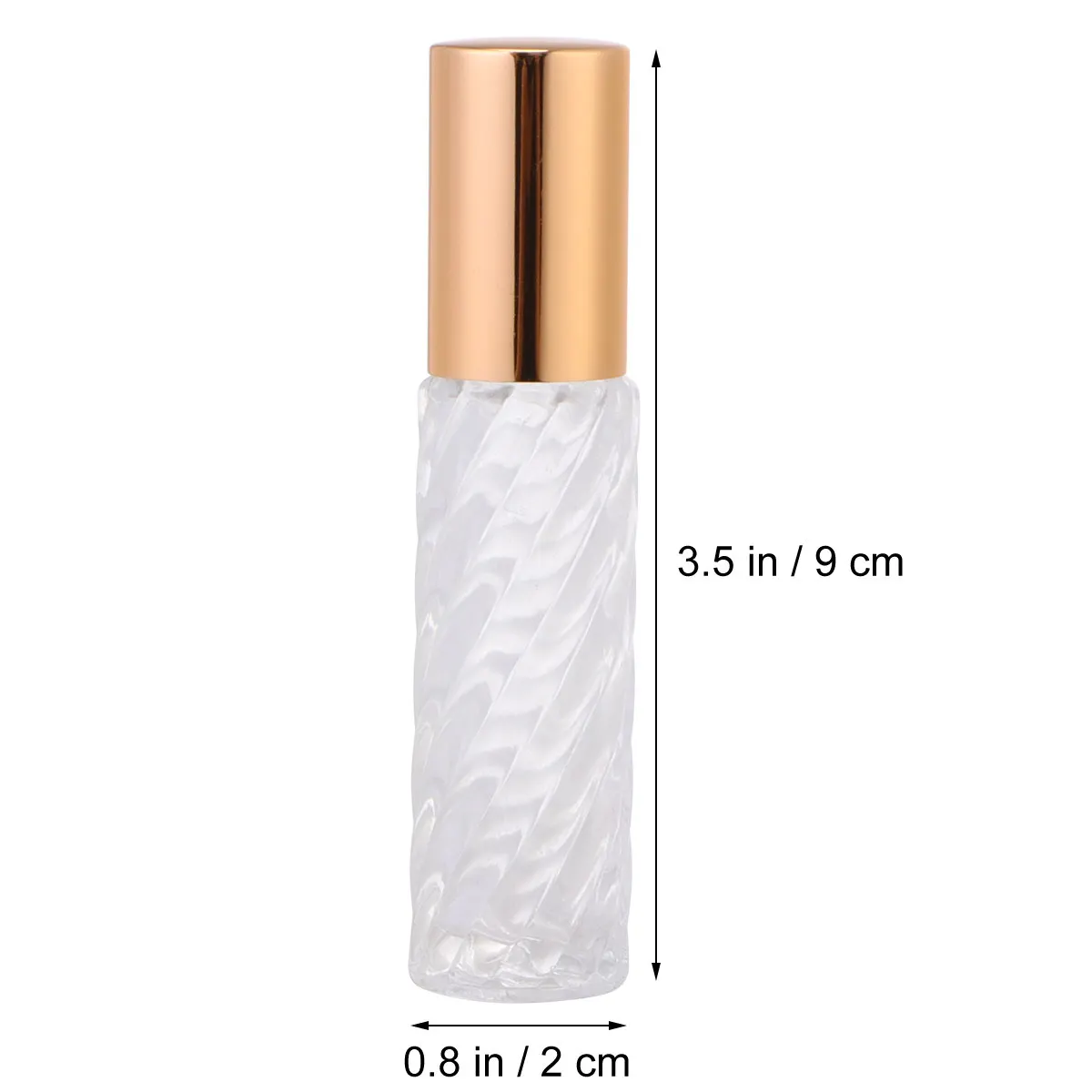 10Pcs Glass Roll-on Bottles Essential Oil Roller Portable Refillable Perfume Containers Travel Makeup Bottle 5Ml Leakproof view 6