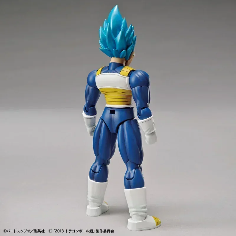 W magazynie oryginalna figurka Bandai-wzrost standard Dragon Ball Super Saiyan God Vegeta [SC] Anime figurka montaż zabawki modele