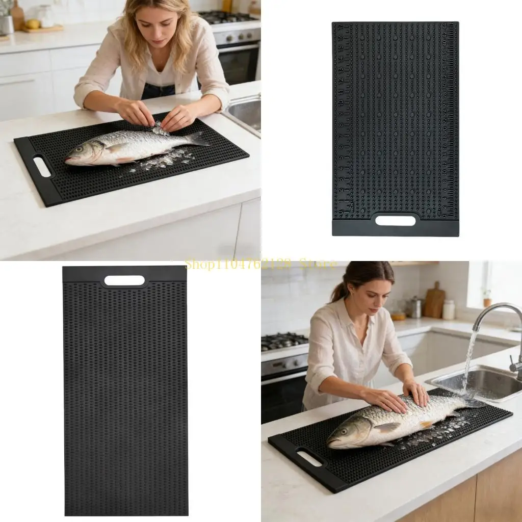Scrubbable Slip Proof Fish Scaling Platform Protects Furniture During Fish Preparation best sale