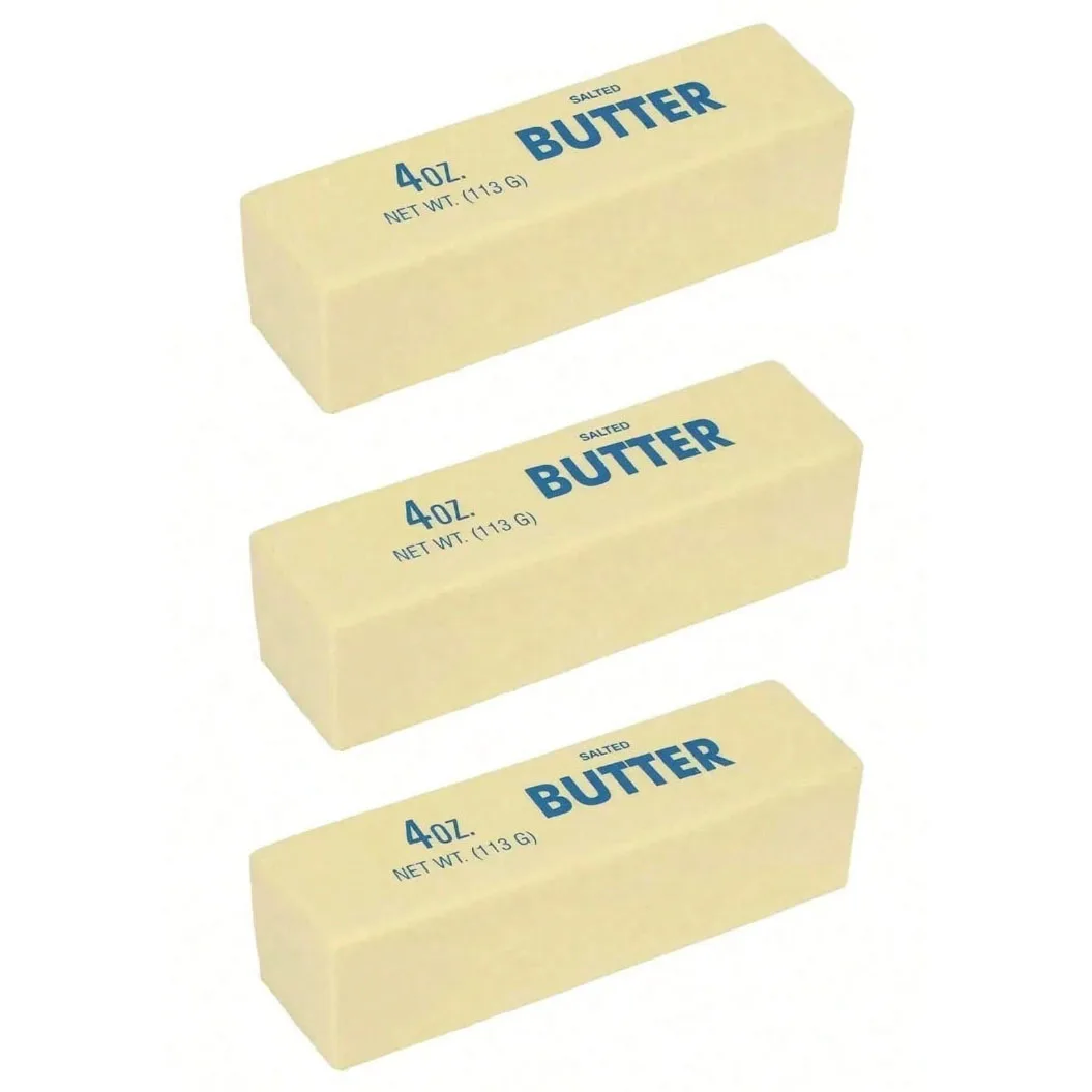1/2/3 Stück Regenbogen-Butterstab Squishy Spielzeug, langsam aufsteigendes künstliches Lebensmittel-Sensorik-Quetschspielzeug, Angstlinderungsgeschenk für alle Altersgruppen