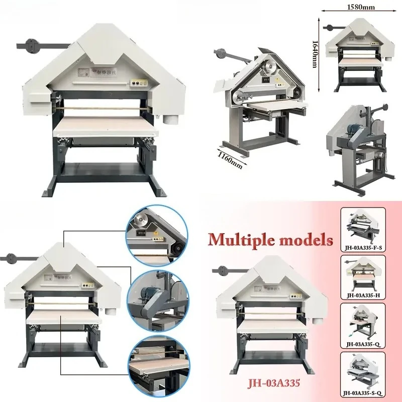 Belt Grinding Polishing Machine 4kw Motor Heavy Deburring Equipment for Metal Steel Plate Surface Multifunctional Long