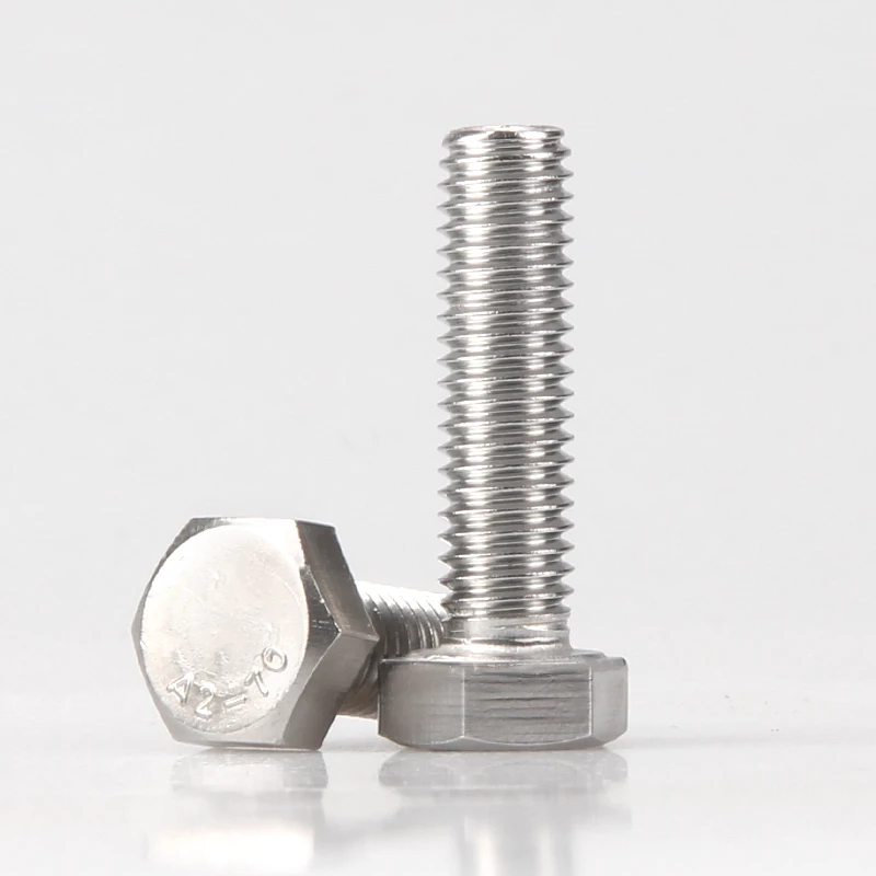 304 Stainless Steel 3/16 1/4 5/16 3/8 1/2 5/8 UNC Outer Hexagon Socket Head Cap Screws External Hex Screw