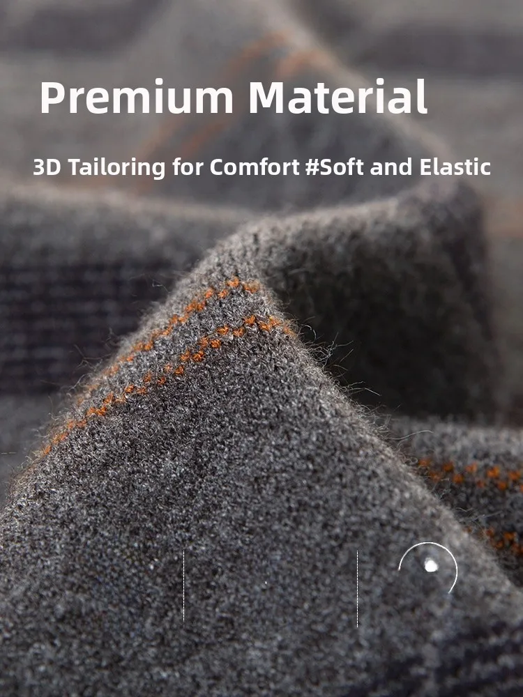 두꺼운 일체형 플리스 니트 스웨터 반 하이 칼라 남성용 가을 겨울 스타일 캐주얼 웨어 따뜻한 플러피 니트웨어