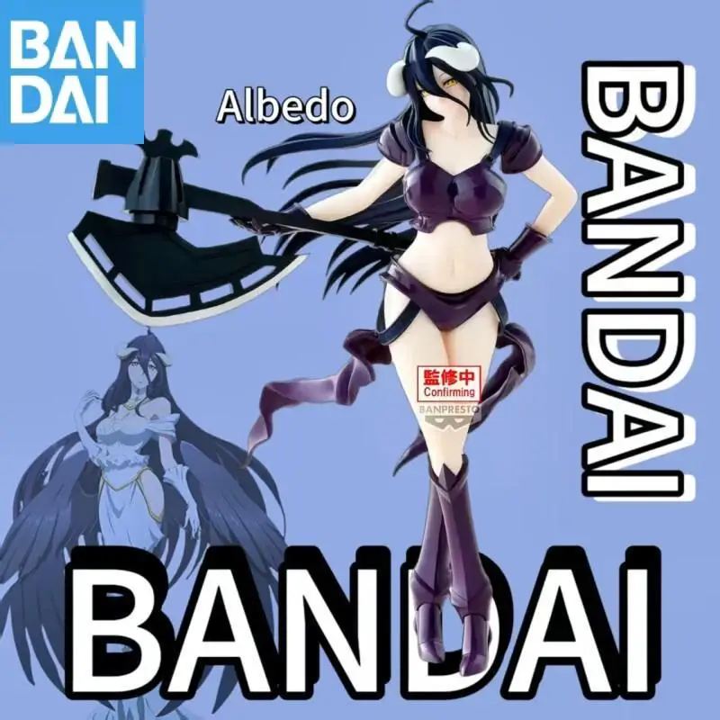 Originale Bandai BANPRESTO OVERLORD Collezione Bong King Albedo non aperto Anime Figura Modello PVC Collezionista Ornamenti Giocattolo Regalo