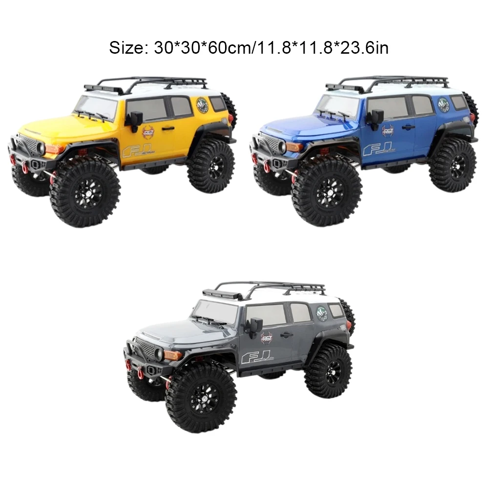 2025 New RGT 1/10 Ex86120 2.4G Rc 4WD Simulation FJ Cruiser Climbing Off-Road Vehicle Model Remote Control Adult Boy Toy Gift