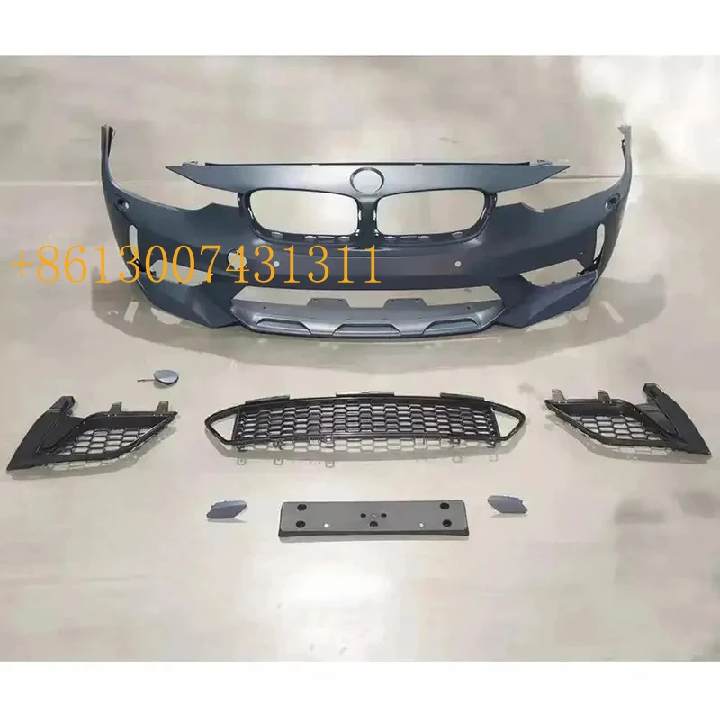 FactoryF30 Body Kit M3 Model Includes  Front Bumper Fende Side Skirts Rear Spoile in 6000k Color Temperature