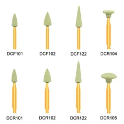 GREATLH Dental Grinding Burs Diamond Stones Teeth Polishing Tools Finish Lithium Disilicate Ceramics Dental Instrument