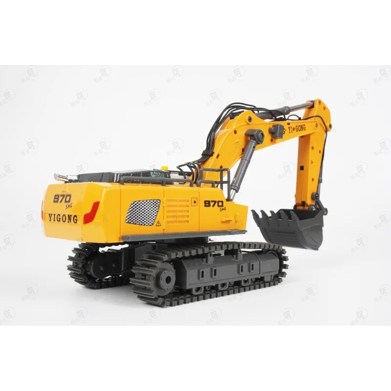 RC سيارة 1/50 سبيكة RC حفارة الكهربائية محاكاة التحكم عن بعد الهندسة حفارة شاحنة مجسمة لعبة هدية الكبار 970 520 922