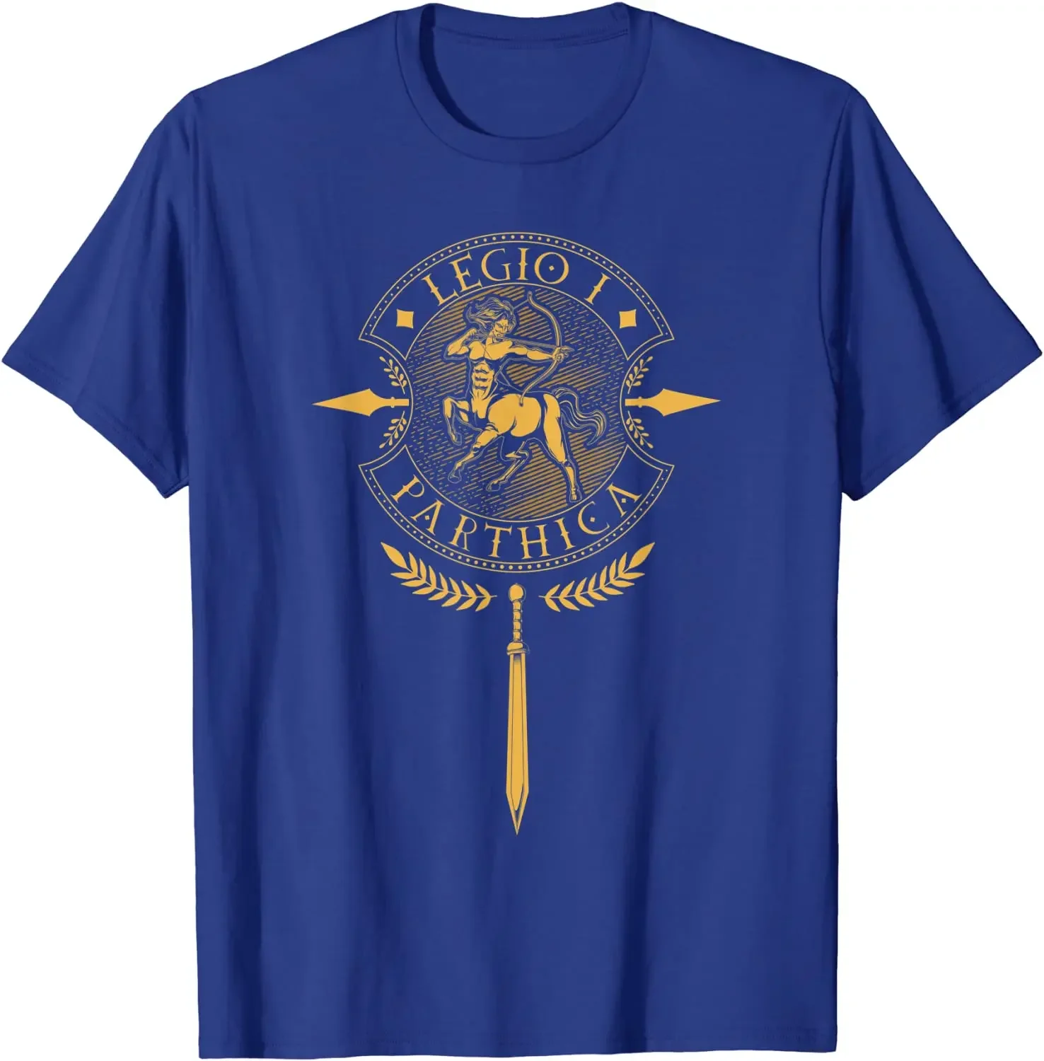 Legio I Parthica - Roman Legion Men T-Shirt Short Sleeve Casual 100% Cotton O-Neck Summer Tees