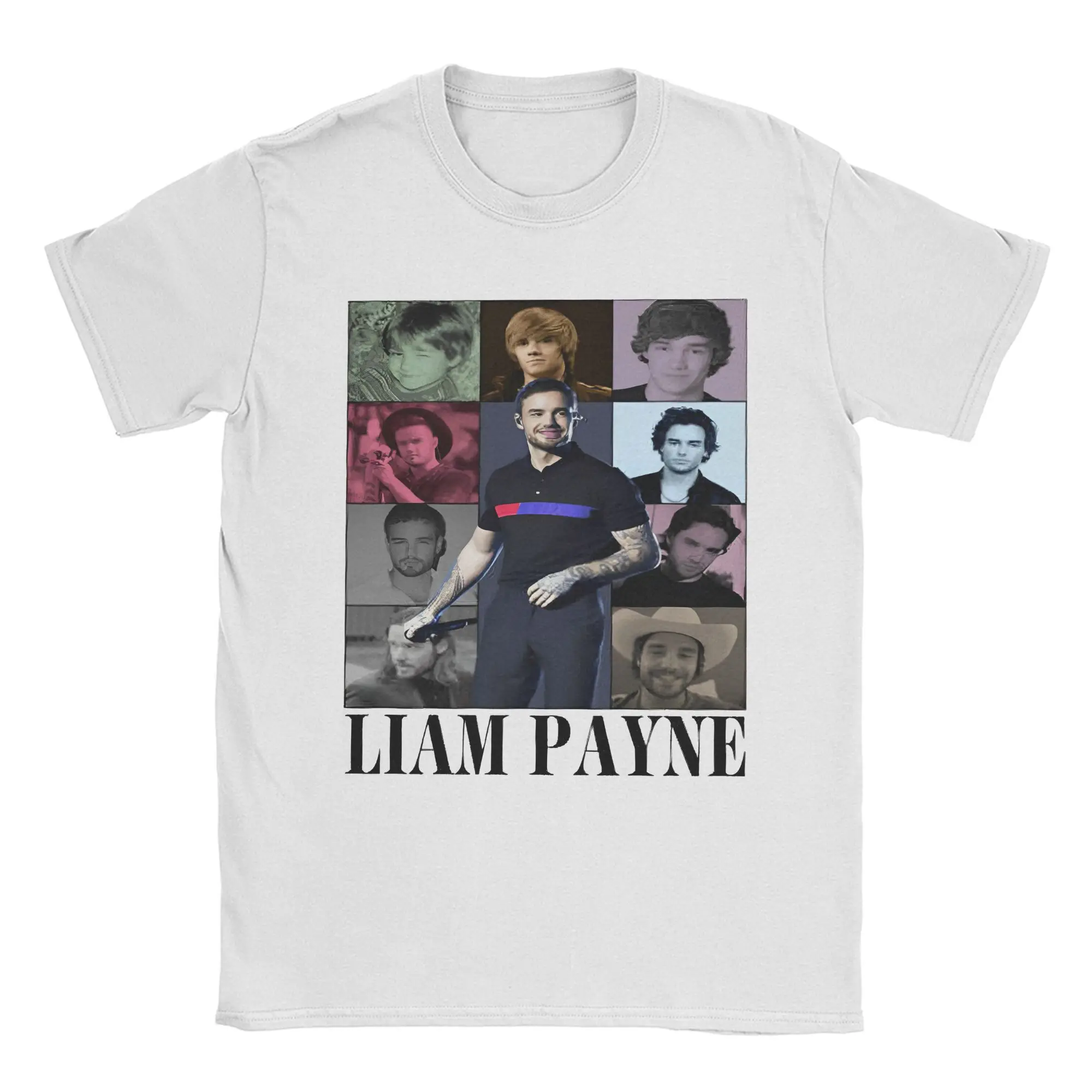 Liam Payne memory 1993-2024 RIP Merch Men Women T Shirts 100% Cotton Tee Printed  T-shirt Clothes