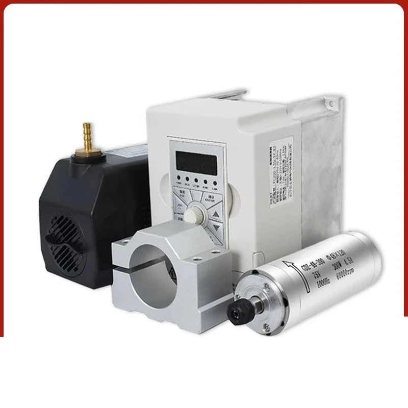 AC75V300w 48mm60000RPM DIY micro spindle motor water-cooled high-precision electric spindle PCB drilling