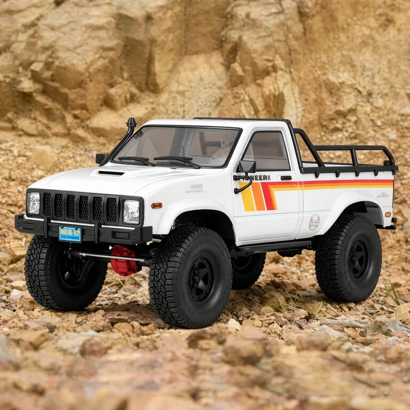 New 1/10 RGT EX86110V2 Pioneer Remote Control Simulation Pickup Climbing Off-Road Vehicle Brushed Electric RC High-Speed Model